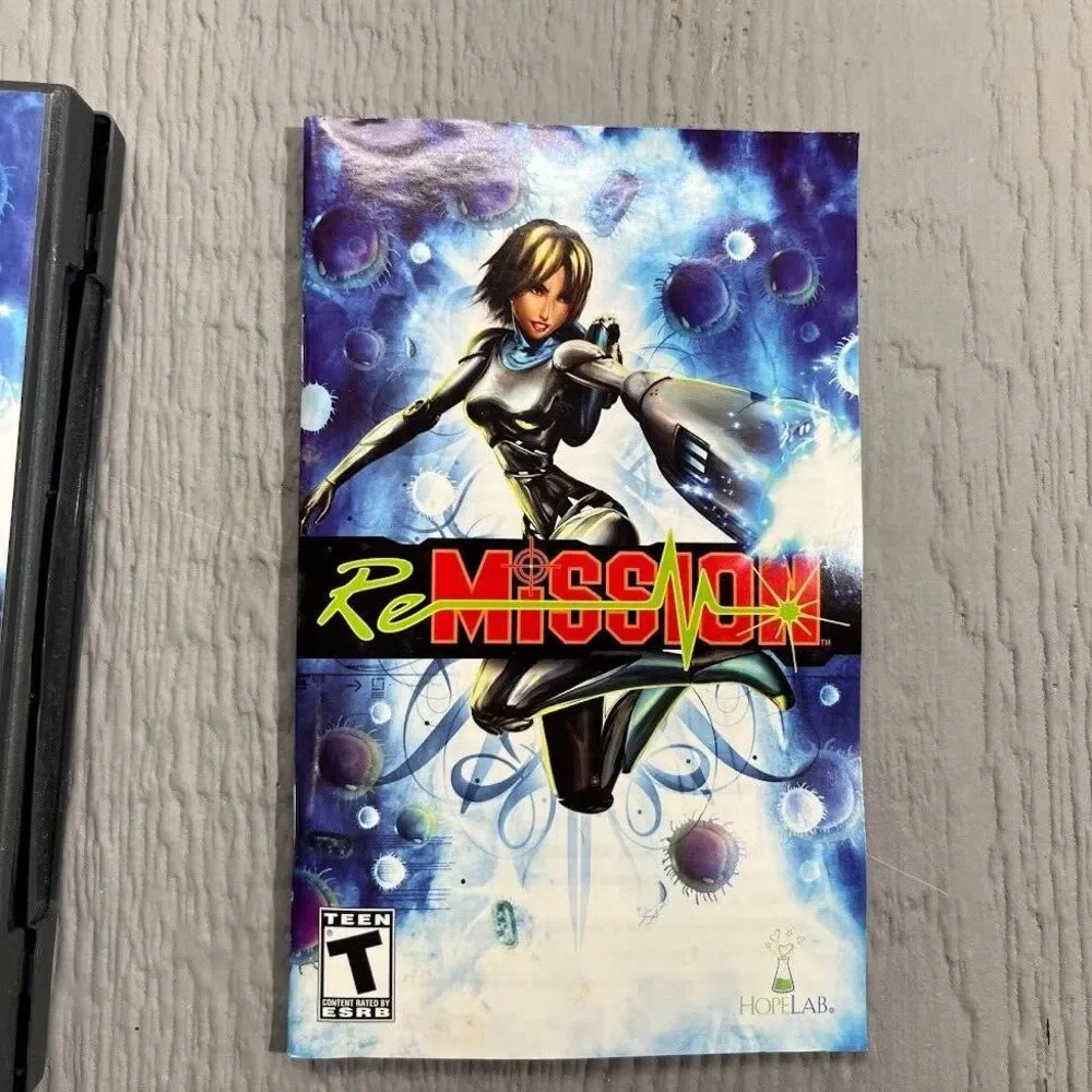 ReMission Educational PC Video Game DVD ROM Complete CIB